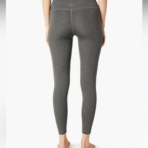Beyond Yoga Heather Rib High Waisted Midi Legging